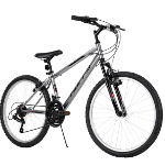 Bicicleta de Montaña Rock Creek, Huffy  Ruedas de 24", Mayores de 13 Años, 18 Velocidades, Gris